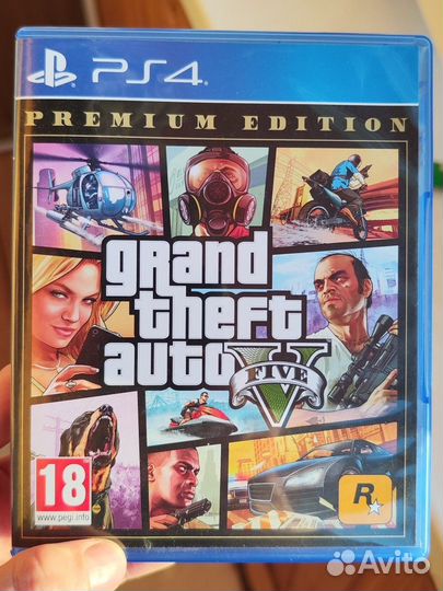 Диск Grand theft avto 5 / Online для playstation 4