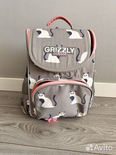 Рюкзак школьный для девочки grizzly