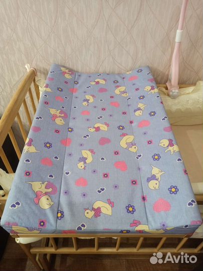 Доска для пеленания на кроватку