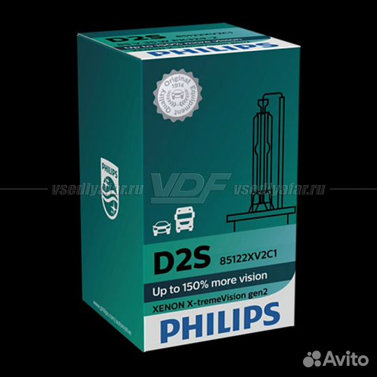 Ксеноновая лампа philips D2S X-tremeVision gen 2 4