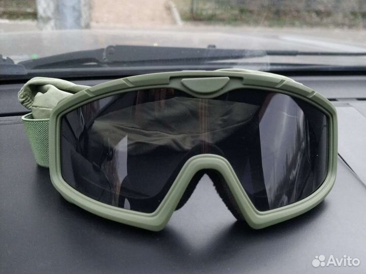 Очки противоосколочные 3 линзы