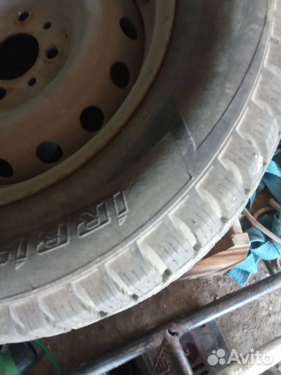 Зимняя резина на штампах r13