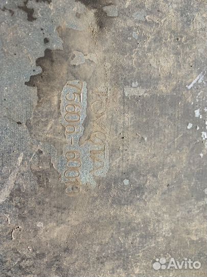 Молдинг задний правый Toyota Prado 95