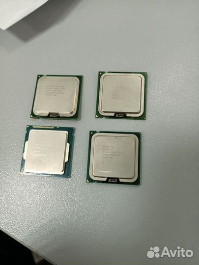 Процессоры intel 4 штуки
