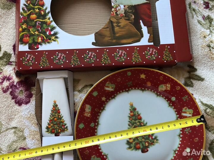 Тарелка для торта с лопаткой 23 см