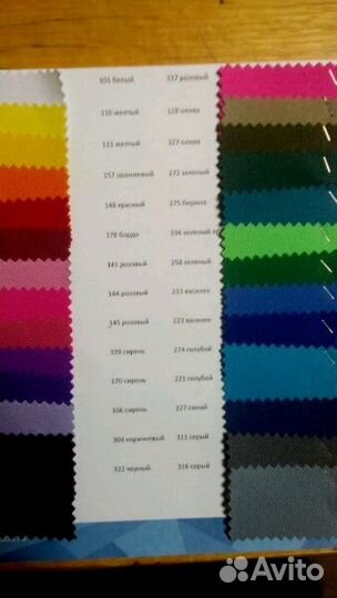 Замена акриловой ткани на маркизы