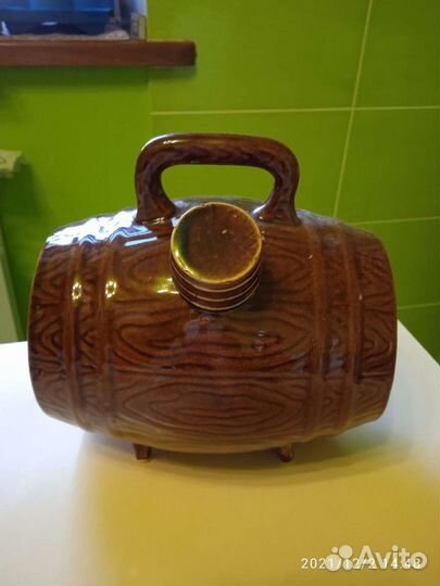 Кувшин глиняный, ваза для дизайна