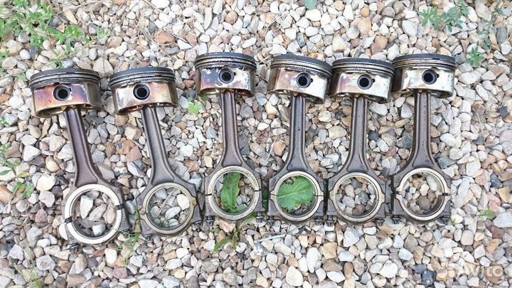 Поршни, шатуны для Audi BBJ, ASN