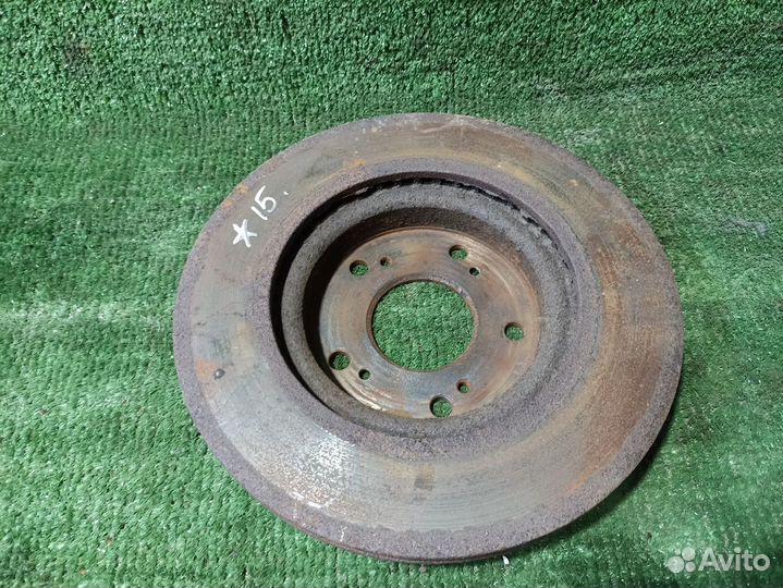 Диск тормозной передний вентилируемый Citroen C4 I