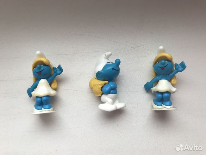 Игрушки из киндера 90-х, много разных