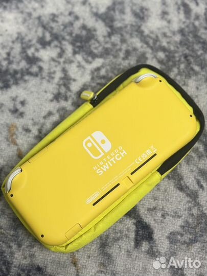 Прошитая Nintendo Switch Lite (чип+256gb+игры)