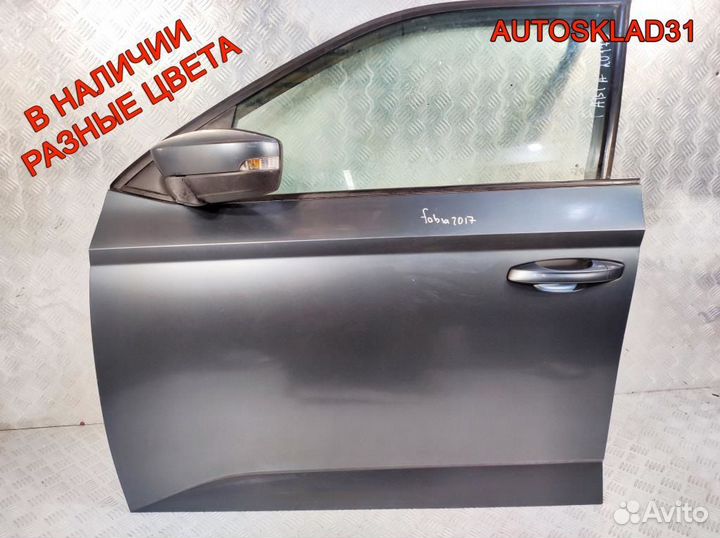 Дверь передняя левая Skoda Fabia 3 6V0831051