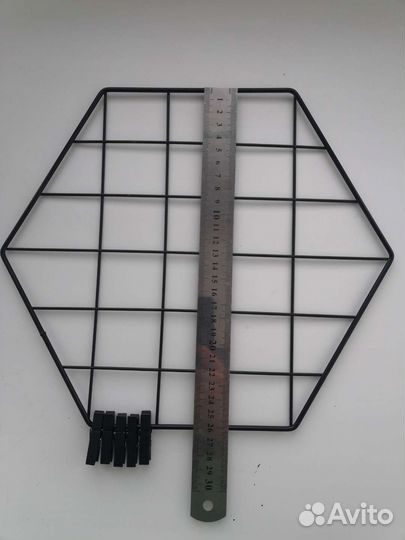 Решётка органайзер мудборд как новый (30х26см)