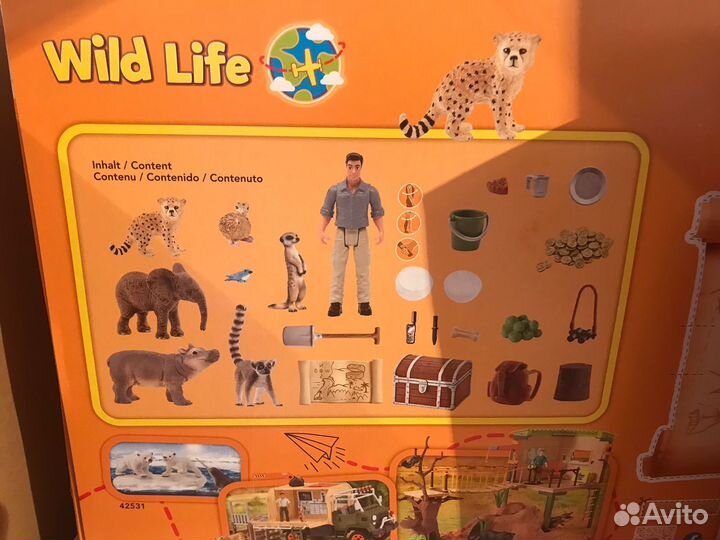 Адвент-календарь Schleich 98272 Wild Life