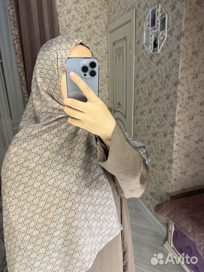 Шарф двустроний шифон