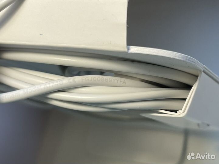 Наушники apple earpods lightning