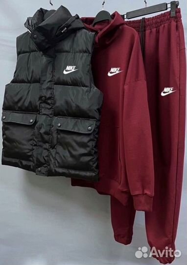 Nike спортивный мужской костюм