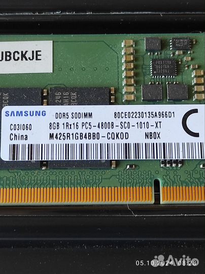 Оперативная память DDR 5 16 gb