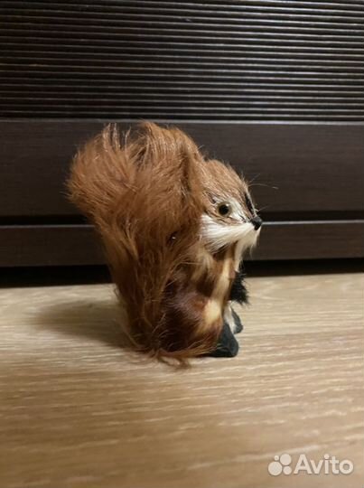 Меховые фигурки животных