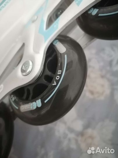 Роликовые коньки р. 37 женские новые reaction