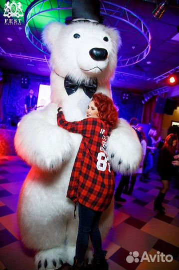 Белый Мишка Ростовые куклы.Праздники