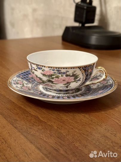 Чайная пара Yamasen Gold Collection 24 ct Gold