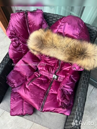 Пуховик костюм комплект зимний moncler