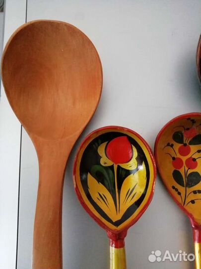 Деревянные ложки новые
