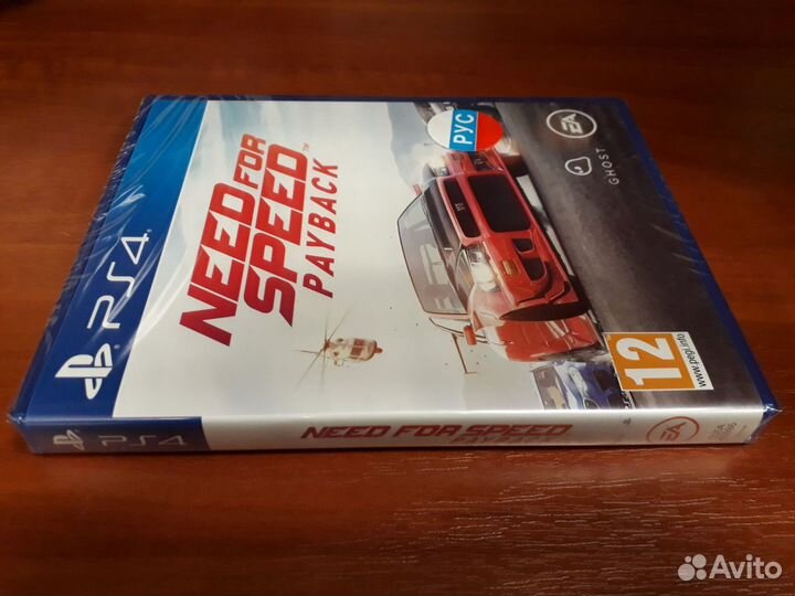 PS4 диск NFS (Need For Speed) Payback,новый,в упак