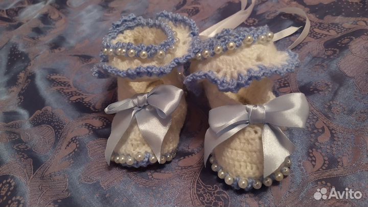 Пинетки вязаные