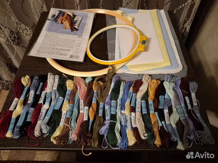 Набор для вышивания творчества рукоделия
