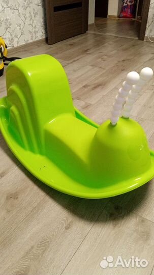 Детская качалка улитка