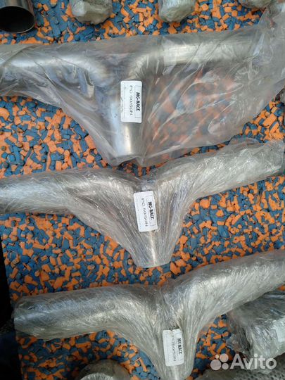 Выхлоп Mg-race нержавейка две стороны Ford Focus 3