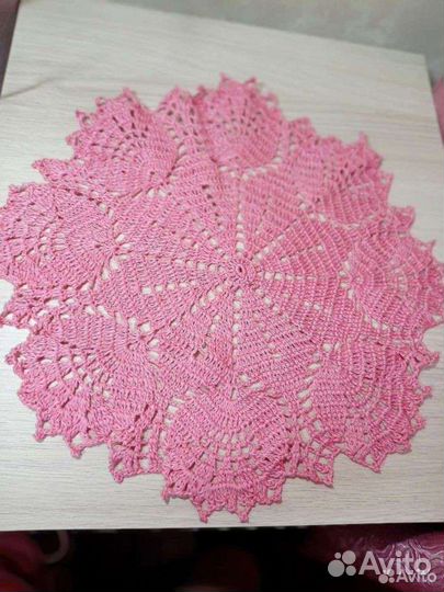 Салфетки вязаные
