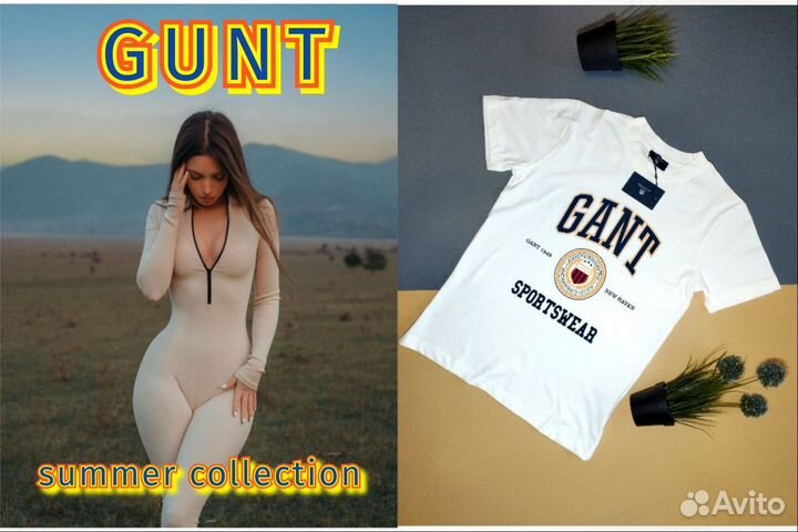 Футболка gant