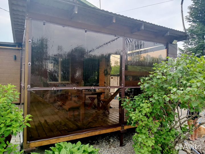 Мягкие окна под ключ