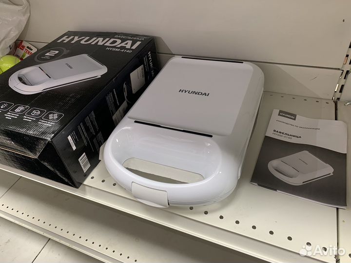 Вафельница hyundai