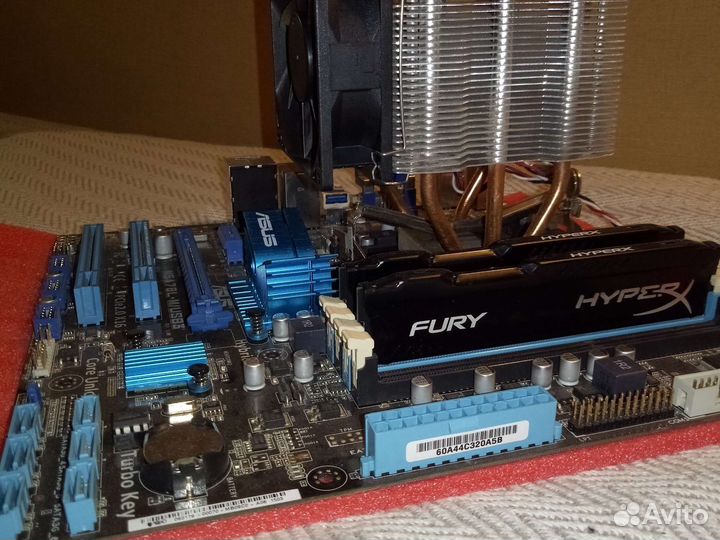 Материнская плата с процессором AMD FX 6100