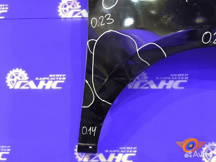 Крыло переднее правое Hyundai Santa Fe Cm SUV D4HB