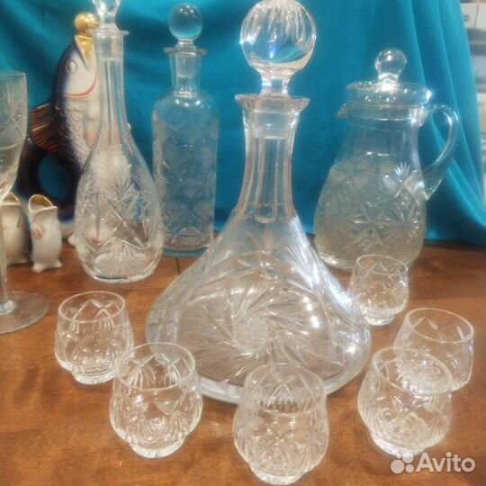 Штофы и графины СССР