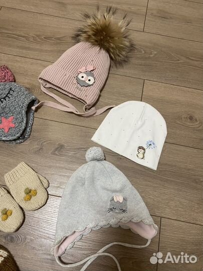 Шапка zara hm 1,5-2,5 года