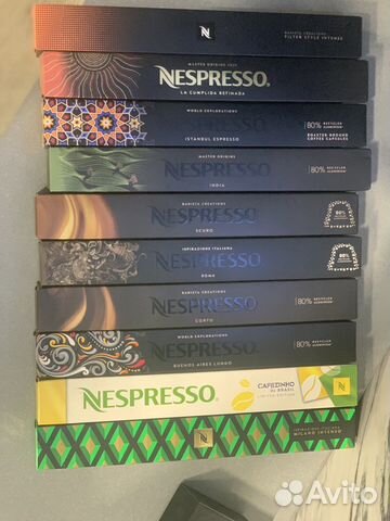 Сет из кофе-капсул nespresso