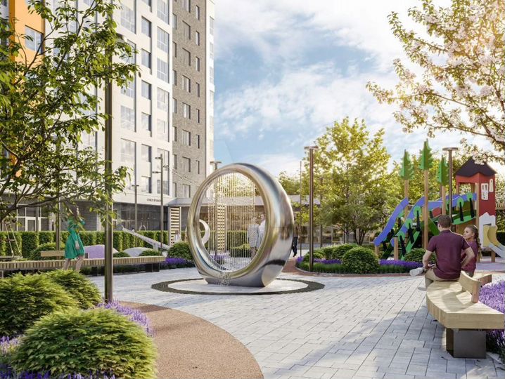 Квартира-студия, 22,1 м², 4/9 эт.