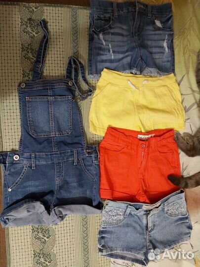 Вещи пакетом на девочку 128 134