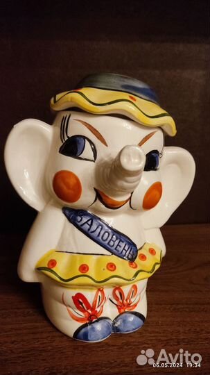 Конфетница Слоненок керамика