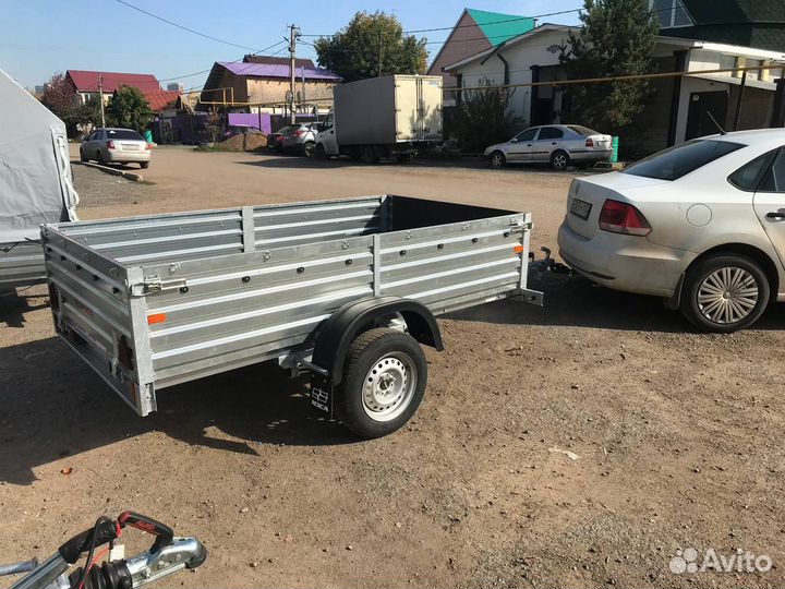 Прицеп 04.024 с высокими бортами. Есть установка