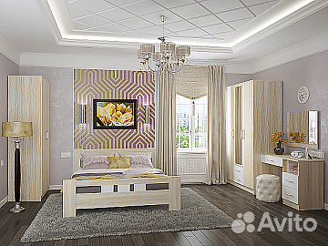 Модульная Спальня Сопрано 01