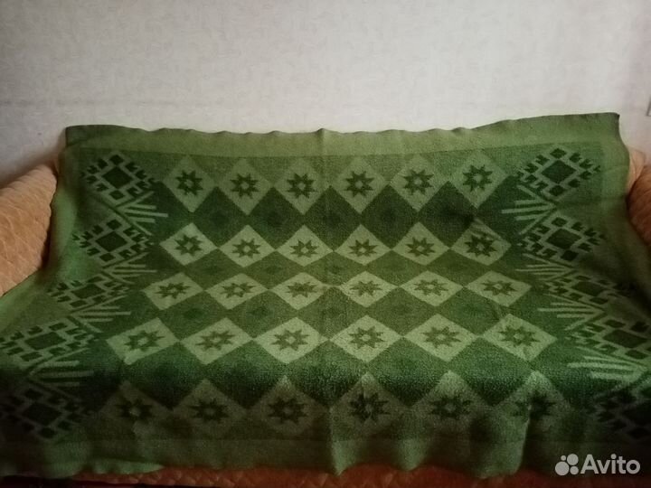 Одеяло армейское шерстяное СССР