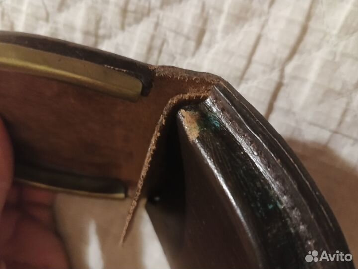 Кожаный кошелек СССР