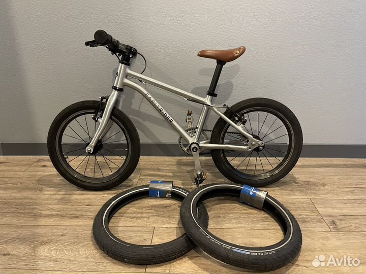 Велосипед early rider 16 + гоночные шины